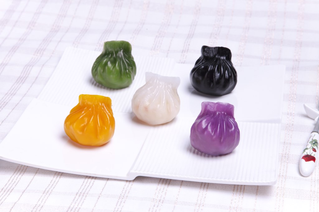 五彩水晶蝦餃30g